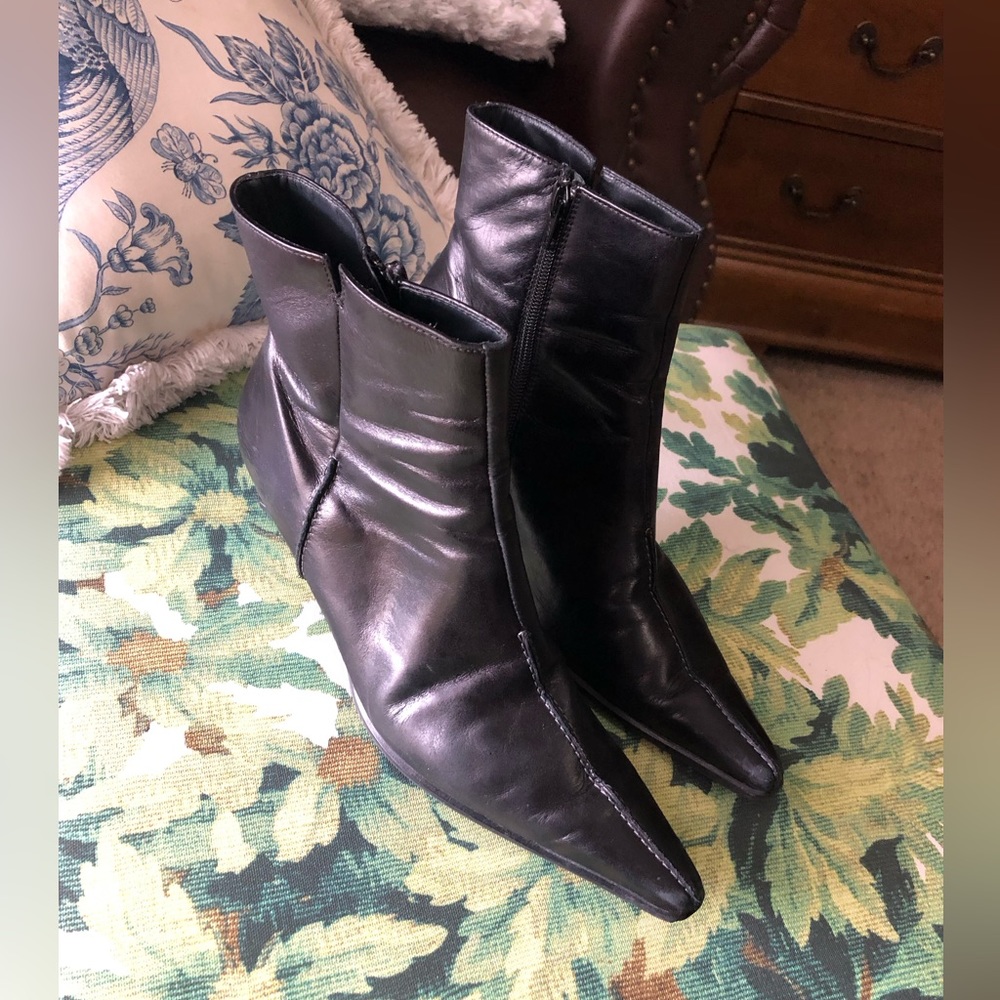 Paul Green Leather Booties